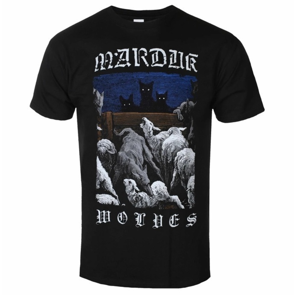 MARDUK  WOLVES  BLACK  Unisex Tee Shirt